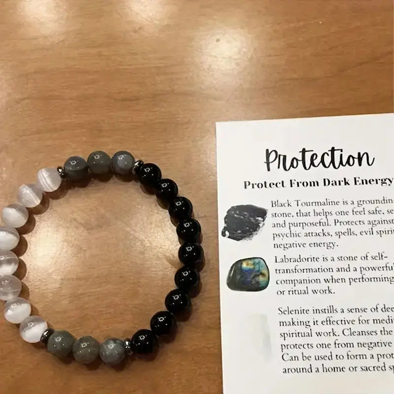 AuraGuard™ Natural Stone Bracelet