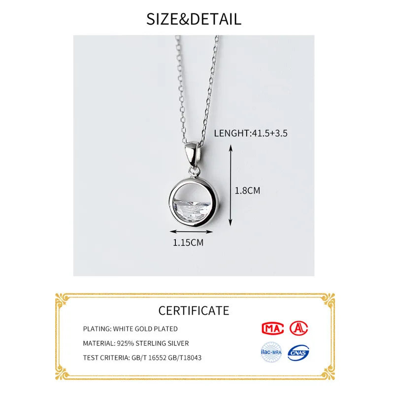 Crystal Glow Pendant Necklace