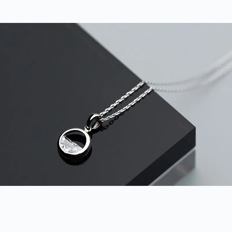 Crystal Glow Pendant Necklace