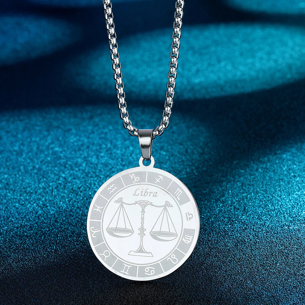 Radiant Gold Zodiac Necklace