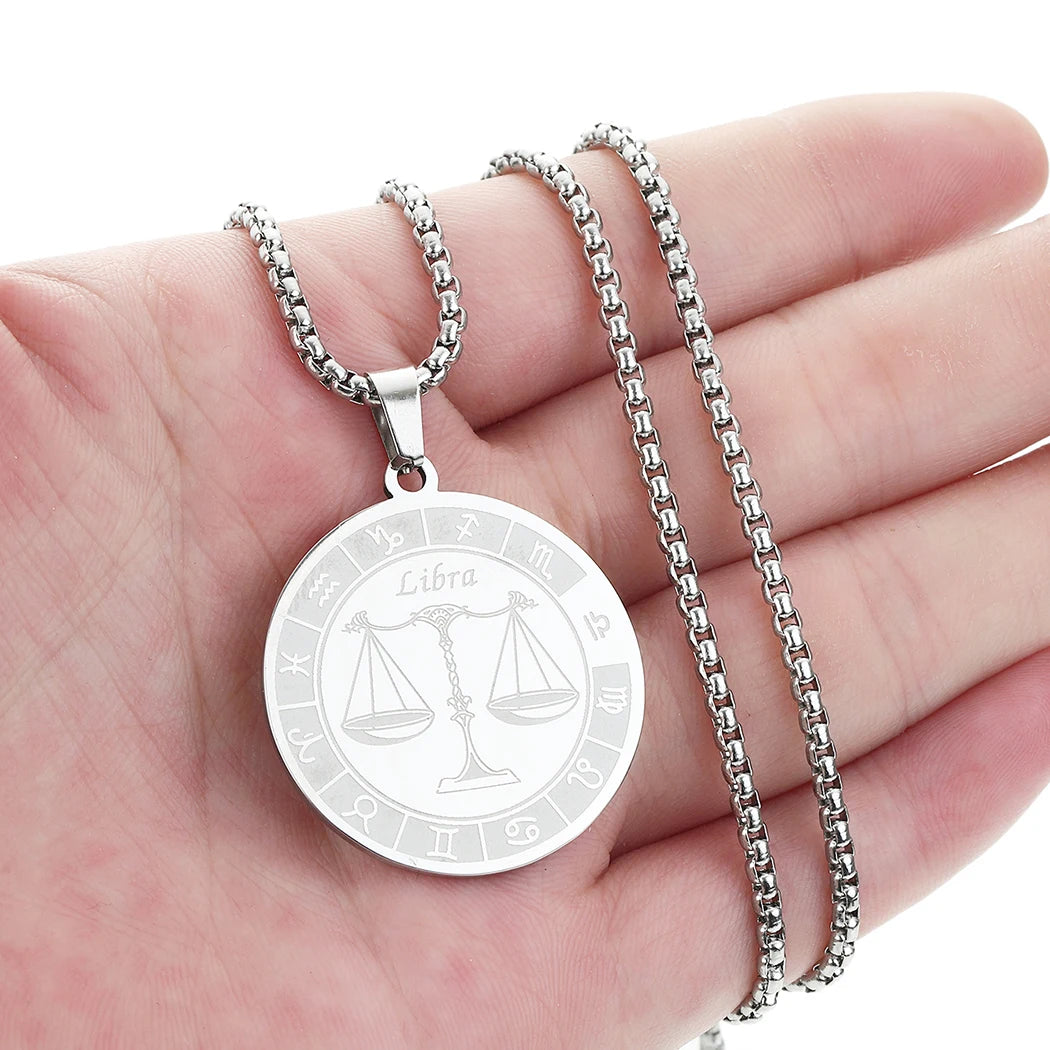 Radiant Gold Zodiac Necklace