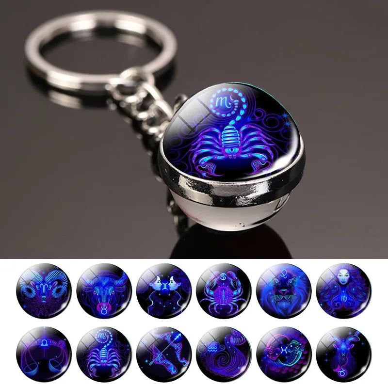 Celestial Charm Keychain