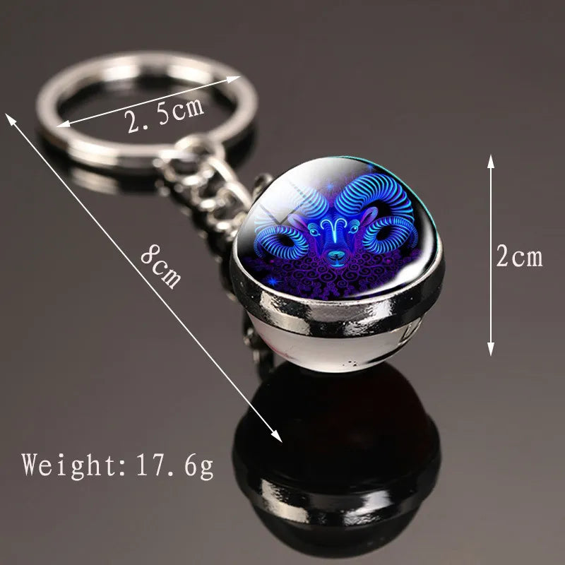 Celestial Charm Keychain
