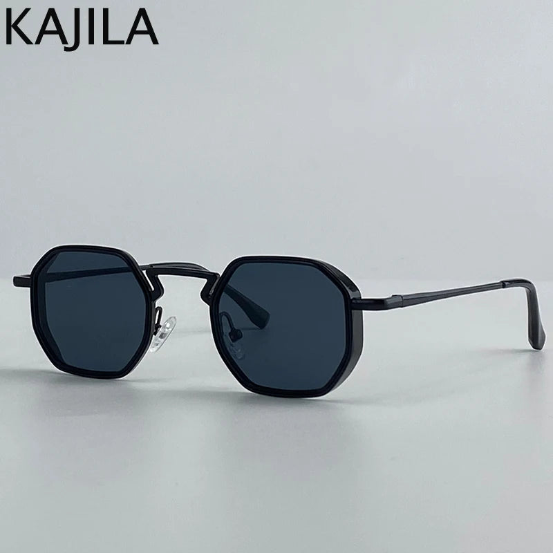 HexaShades™ 2025 – Steampunk Polygon Sunglasses