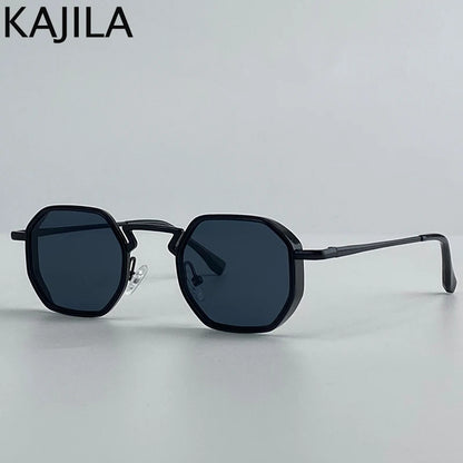 HexaShades™ 2025 – Steampunk Polygon Sunglasses