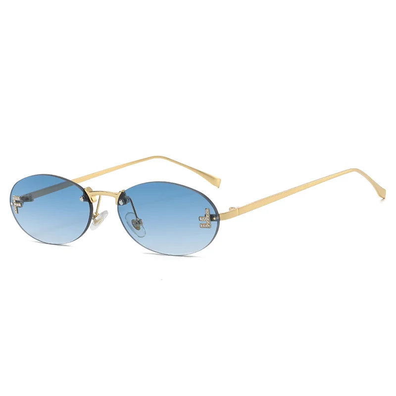 Flektro™ – Rimless Cat-Eye Ovals
