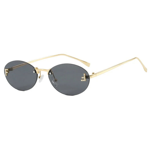 Flektro™ – Rimless Cat-Eye Ovals