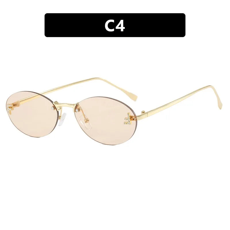Flektro™ – Rimless Cat-Eye Ovals