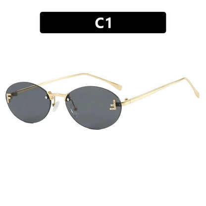 Flektro™ – Rimless Cat-Eye Ovals