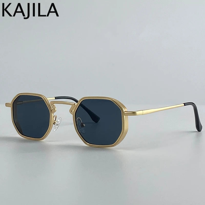 HexaShades™ 2025 – Steampunk Polygon Sunglasses