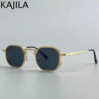 HexaShades™ 2025 – Steampunk Polygon Sunglasses