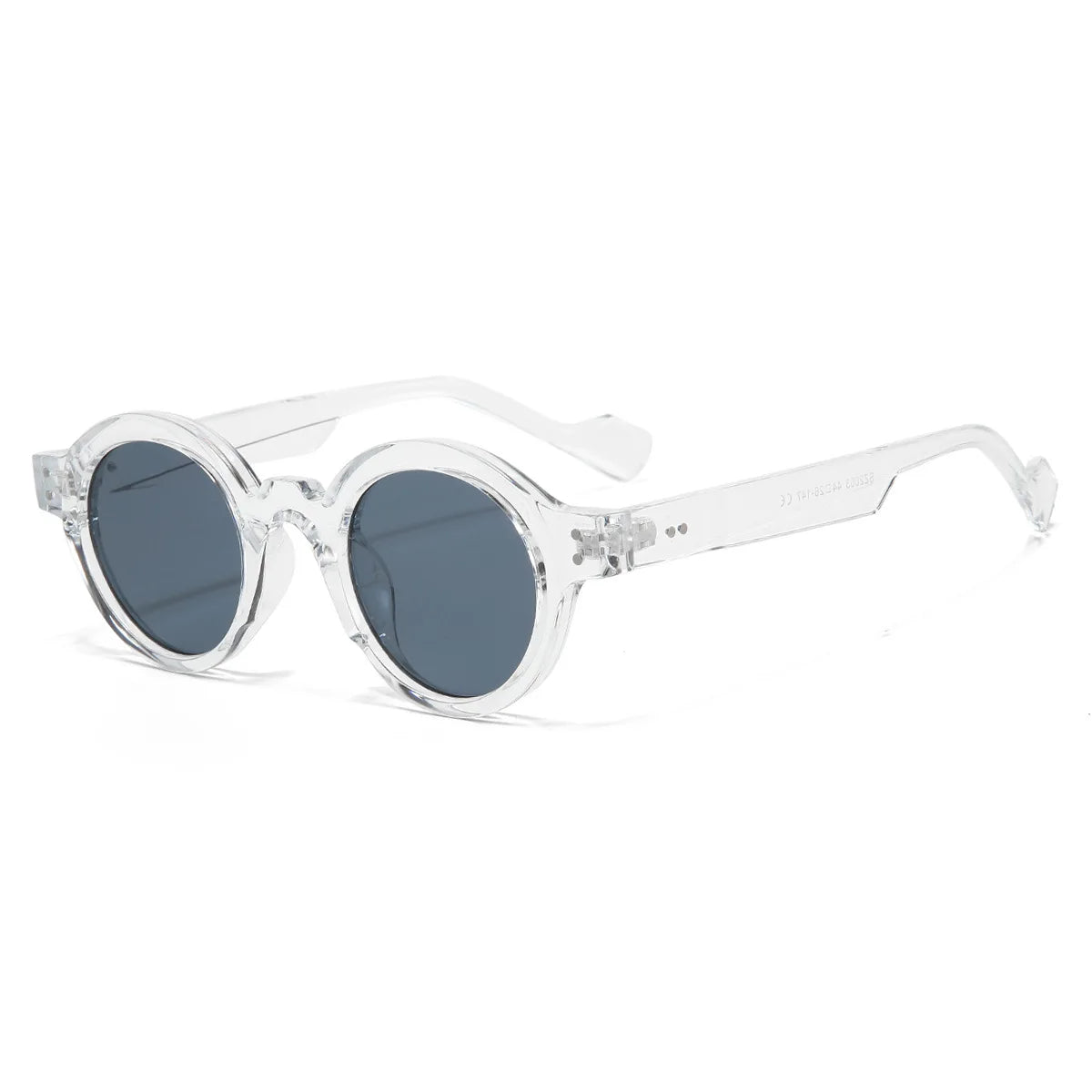 RivetRND™ – Retro Punk Round Sunglasses