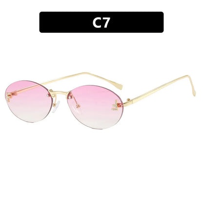 Flektro™ – Rimless Cat-Eye Ovals
