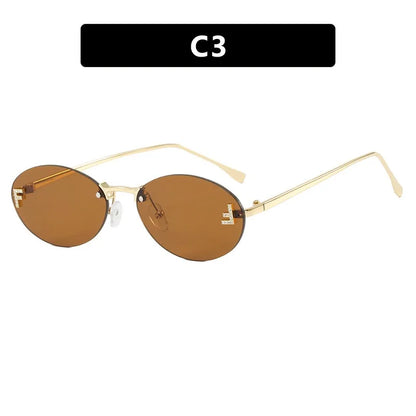 Flektro™ – Rimless Cat-Eye Ovals