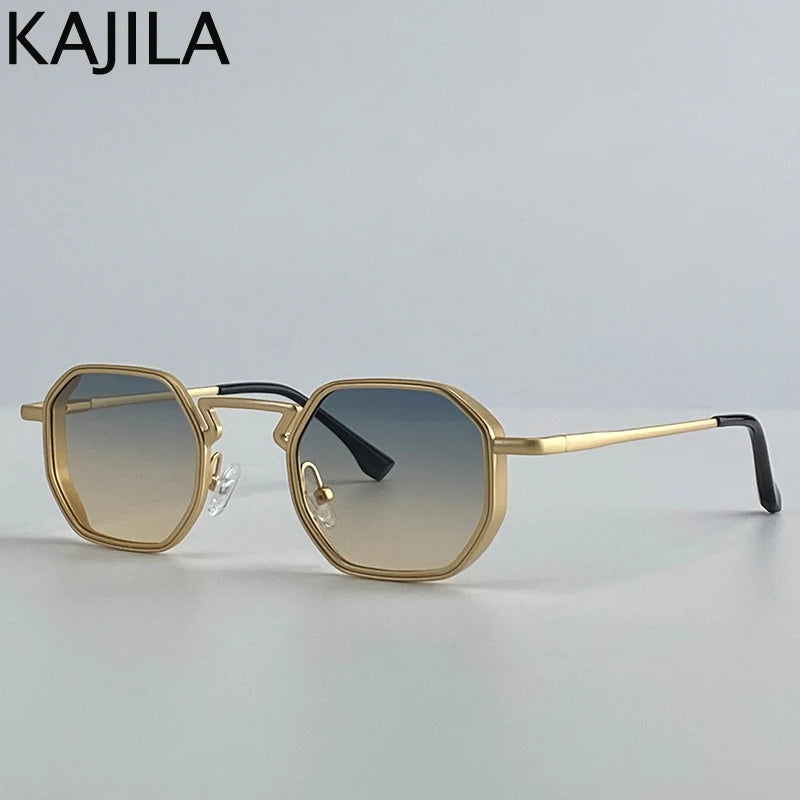 HexaShades™ 2025 – Steampunk Polygon Sunglasses